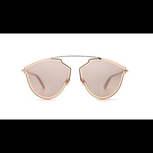 Dior So Real Rise pink sunglasses